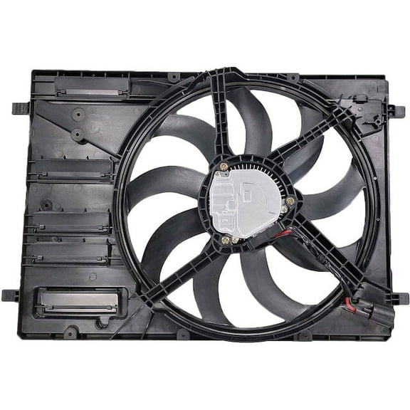 Radiator Fan Assembly - Compatible with 2021 - 2024 Ford Bronco Sport Sport Utility 2022 2023