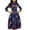 Purple 2, variant on EQWLJWE Women's 1950 Vintage Retro Rockabilly Dress 3/4 Sleeves Elegant Cocktail Party Prom Swing Dresses with Pockets Evening Dress