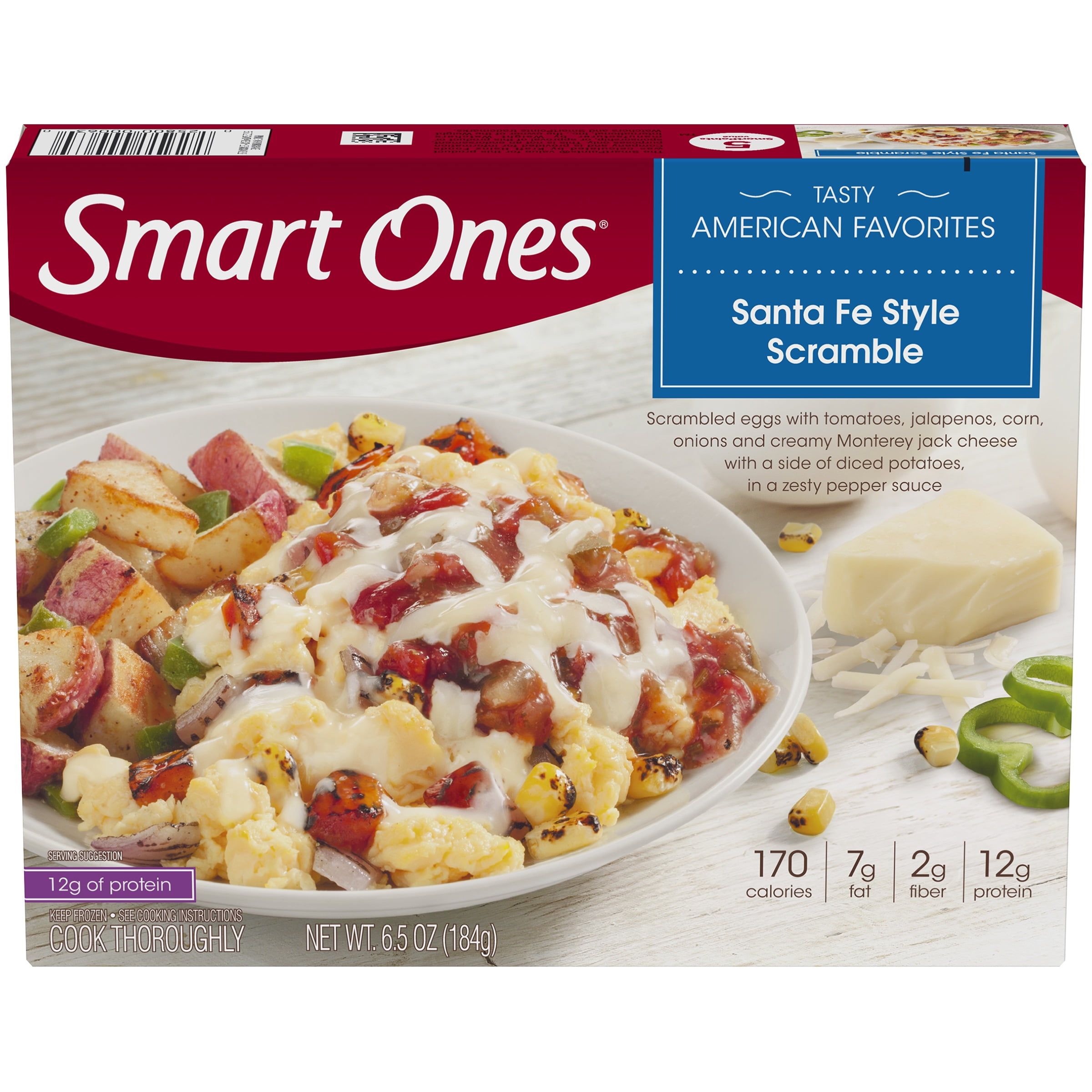 Smart Ones Santa Fe Style Scramble Frozen Entree 65 Oz Smart Ones Santa Fe Style Scramble Frozen Entree 65 Oz