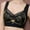 Black, variant on New summer arrivals SMihono Womens Lace Floral Bras Push Up Gathering Minimizer Bra Full Coverage Bra Seamless Comfortable Breathable Underwear Black XXXL