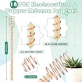thumbnail image 3 of 18 Piezas de Estacas de Plantas de Electrocultivo, Estacas de Jardín, Antena de Jardinería de Cobre de Electrocultivo para Soporte de Plantas de Jardín de 12 Pulgadas, 3 of 5