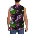 thumbnail image 4 of Disketp Grape Sleeveless Tshirts For Men, Muscle Shirts For Men Dry Fit Tank Top-Small, 4 of 8