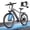Gray, variant on 1500W Electric Bike 26" Electric Bicycle for Adults Max 25mph Cruise Control System Ebike, 48V Mountain Bike, 21 Speed for Man Woman UL2849 Certified