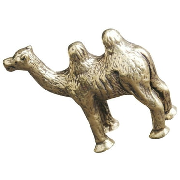 Brass Camel Antique Figurine Vintage Home Decor Dining Table Gold Astetic Room Aestethic Decoration
