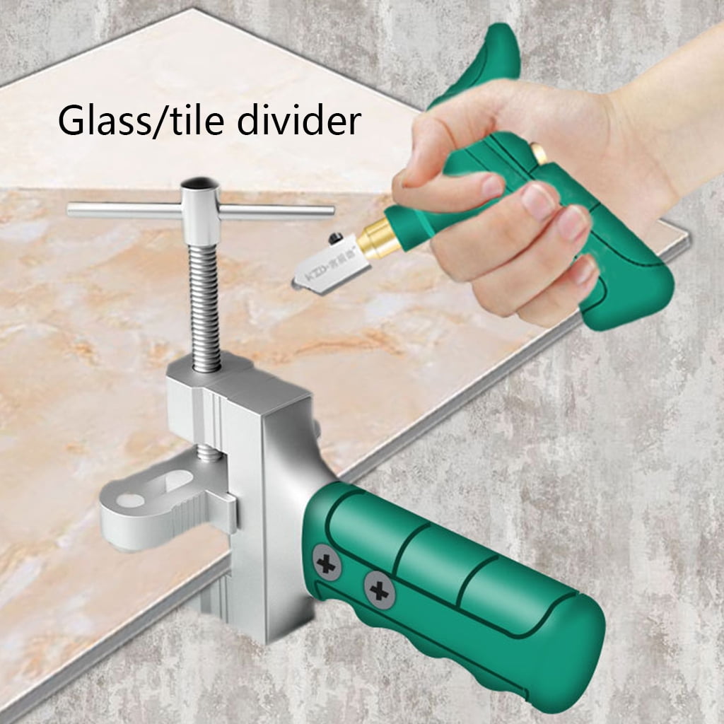 MOMOJIA Handheld Tile Cutter Divider Glass Cutter Opener Mirror Quick Opening Breaker Tile Cutter Accessory Set