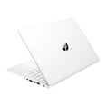 thumbnail image 4 of HP 14-dq0032dx 14" HD Notebook Computer, Intel Celeron N4020 1.1GHz, 4GB RAM, 64GB eMMC Flash Memory, Windows 11 Home S Mode, Snowflake White, 4 of 6