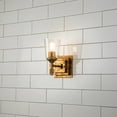thumbnail image 3 of Lucas McKearn Vetiver 1-light Acorn-shaped Bath Vanity Light in Gold Leaf, 3 of 5