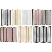 Legacy Decor (3, 4, 5, 6, & 8 Panel) Japanese Oriental Style Room Screen Divider
