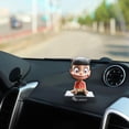 thumbnail image 2 of Adornos creativos de dibujos animados para coches, muñecos cabezones, accesorios para el interior del coche, muñecos decorativos, periféricos de anime, estilos completos, 2 of 7