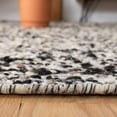 thumbnail image 4 of SAFAVIEH Natura Earnestine Solid Abstract Wool Area Rug, Beige/Grey, 5' x 8', 4 of 6