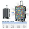 thumbnail image 6 of Kdxio Fruit Ice Cream Pattern Luggage Cover for Travel,Elastic and Durable,Fits 18-32 Inch,-No luggage included, 6 of 8