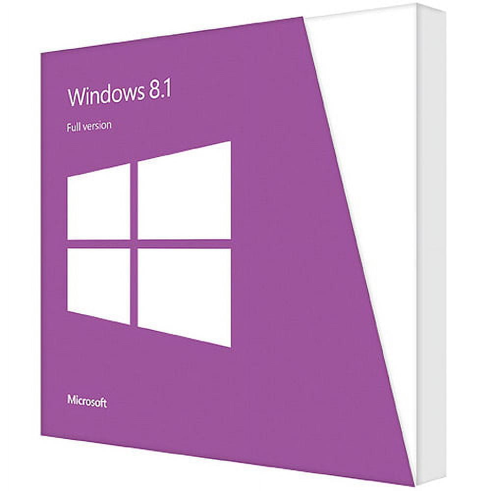 Windows 8.1 - Box pack - 1 PC - DVD - 32/64-bit - English Windows 8.1 - Box pack - 1 PC - DVD - 32/64-bit - English