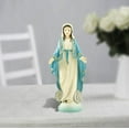 thumbnail image 5 of DurableDelights Blessed Virgin Mary Resin Figurine, Small Indoor Catholic Collectible, 4.84 Inch, 5 of 10