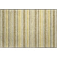 thumbnail image 2 of Addison Rugs Mayfield Washable Transitional Stripes Mocha Rectangle Rug, 1'8" x 2'6", 2 of 5