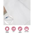 thumbnail image 6 of Grey Blue Vertical Stripes Kitchen Dish Towels for Drying Dishes Set of 4, Modern Minimalist Abstract Waffle Weave Microfiber Hand Tea Bathroom Towels Quick Dry & Absorbent Towel 12x12, 6 of 7