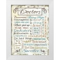thumbnail image 1 of Phillips, Anita 12x14 White Modern Wood Framed Museum Art Print Titled - Doctors Are, 1 of 4