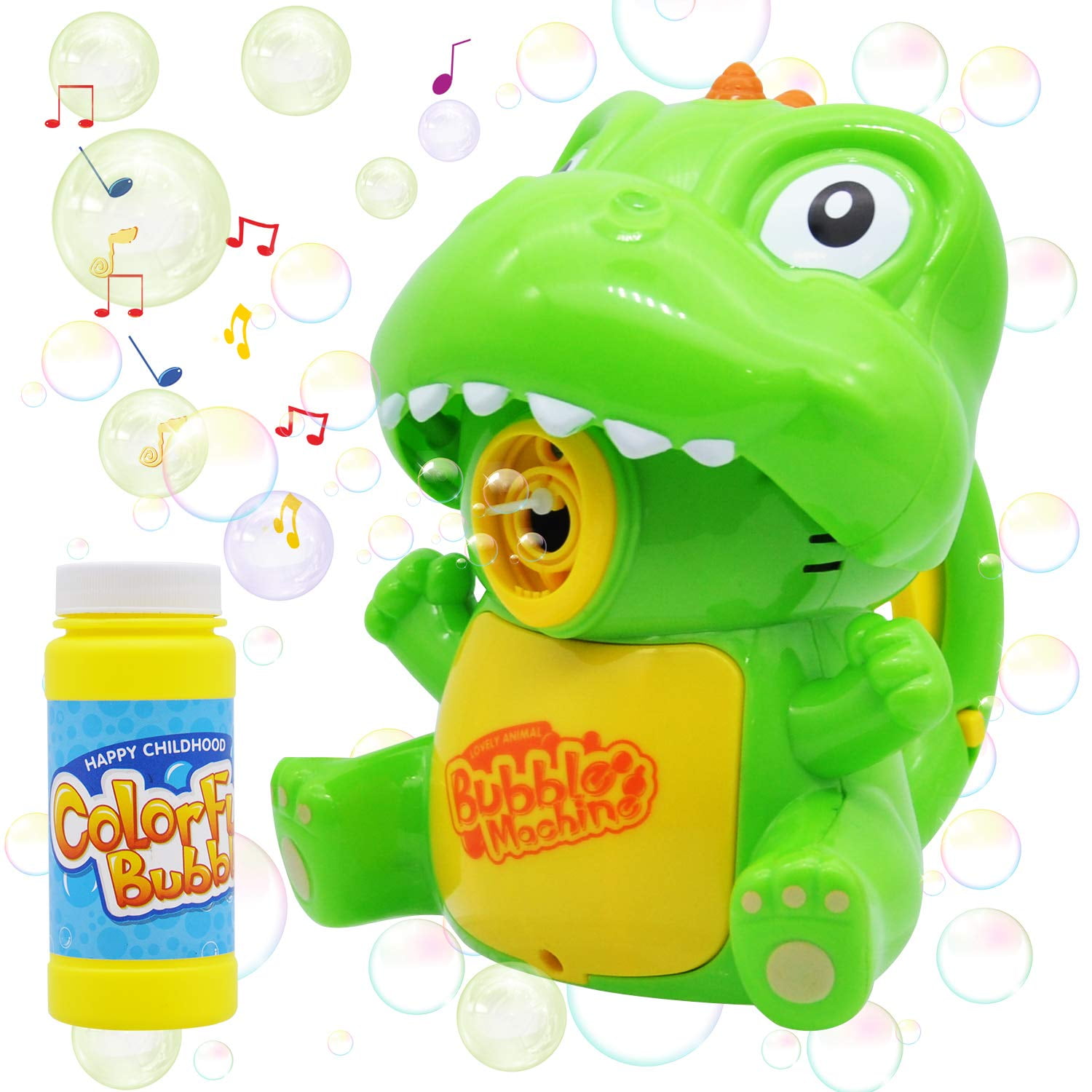 Bubble Machine Dinosaur Bubble Maker Automatic Bubble Blower Bubble Gun