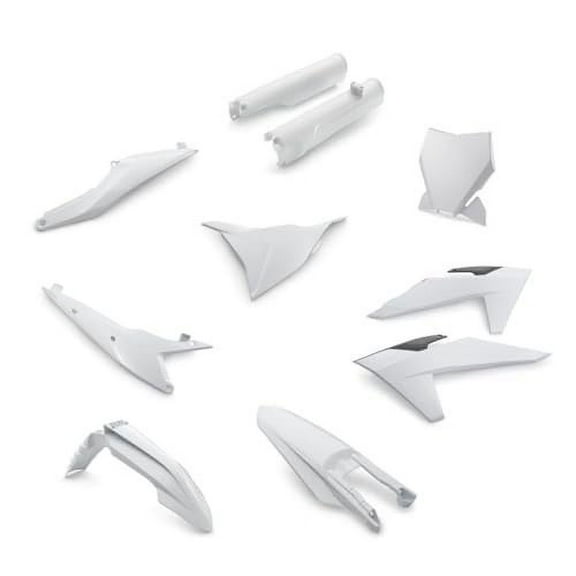 KTM Plastic Parts Kit XCW/EXC 150-500 2024 WHITE