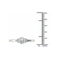 thumbnail image 4 of 7/8 Carat T.W. Diamond Three-Stone 14kt White Gold Engagement Ring, 4 of 4