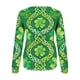 thumbnail image 5 of Xuyuer Womens St Patrick's Day Sweatshirt Shirt Shamrock Clover Printed Long Sleeve Pullover Tops, 5 of 7
