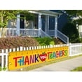 thumbnail image 2 of Thank You Teachers Banners Indoor Outdoor Decorations Teacher Appreciation Week Porch Fence Bulletin Board Wall Hanging Decor, 2 of 4