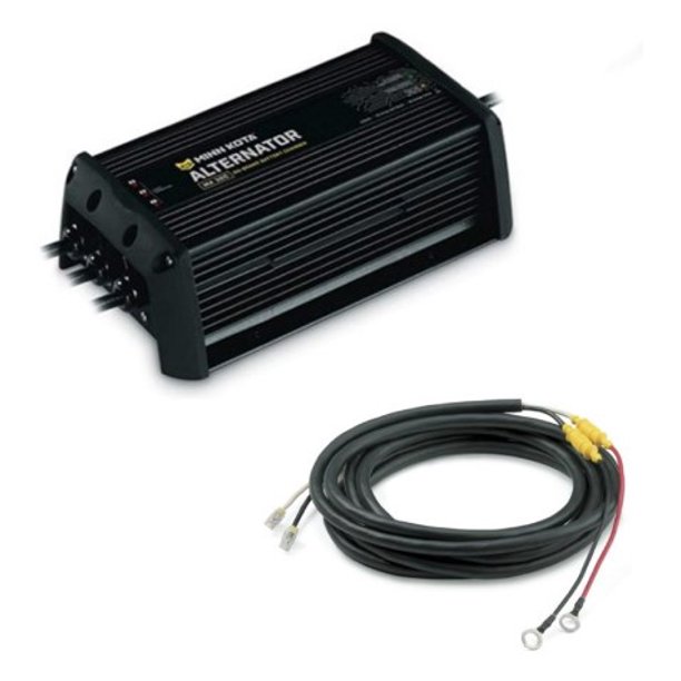 Minn Kota MK3DC Triple Bank DC Alternator Charger with MKEC15