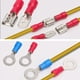 thumbnail image 3 of Conectores eléctricos, terminales eléctricos Juego de conectores planos con terminales aislados de 1200 piezas en una variedad de empalmes a tope y horquilla de engarce Sincero Electrónica, 3 of 5