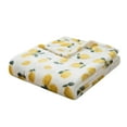 thumbnail image 3 of Mainstays Plush Throw Blanket Lemon, 3 of 8