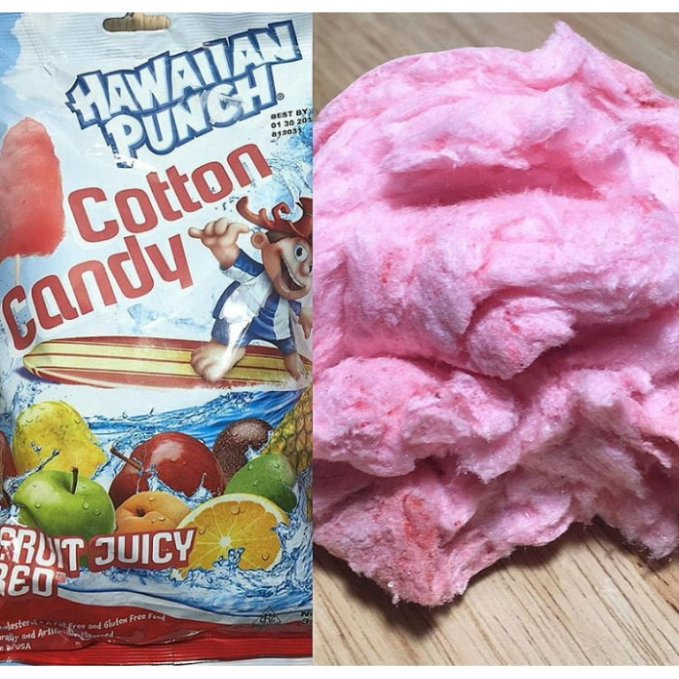 Hawaiian Punch Cotton Candy, Fruit Juicy Red - 1.5 bag