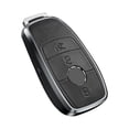 thumbnail image 2 of Alloy Leather Car Key Cover Case Shell for Mercedes for Benz 2017 E Class W213, 2 of 6