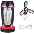 thumbnail image 2 of Potente linterna LED portátil roja para iluminación exterior, lámpara de tienda, batería externa recargable por USB, linterna de camping, luz de emergencia., 2 of 5