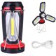 thumbnail image 2 of Potente linterna LED portátil roja para iluminación exterior, lámpara de tienda, batería externa recargable por USB, linterna de camping, luz de emergencia., 2 of 5