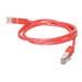 C2G Cat5e Molded Shielded (STP) Network Patch Cable - patch cable - 3 ft - red