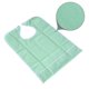 thumbnail image 1 of WORGEOUS Delantal de ayuda protector de babero impermeable para adultos a la hora de comer (verde claro), 1 of 7