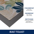 thumbnail image 4 of PABUBE Outdoor Doormat, Heavy Duty Non-Slip Colorful Leaves Welcome Mat, Low Pile & Dirt Trapper Front Door Mat Outside, Patio Outdoor Mat for Front Doors, 24" x 36", 4 of 10