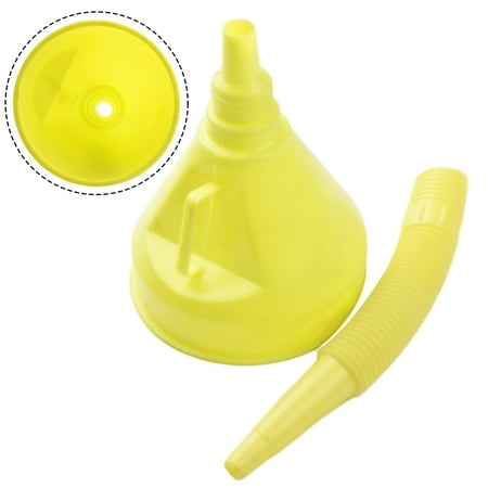 

FLEXIBLE NECK FUNNEL Large Detachable Oil Fuel Petrol Diesel Car Van