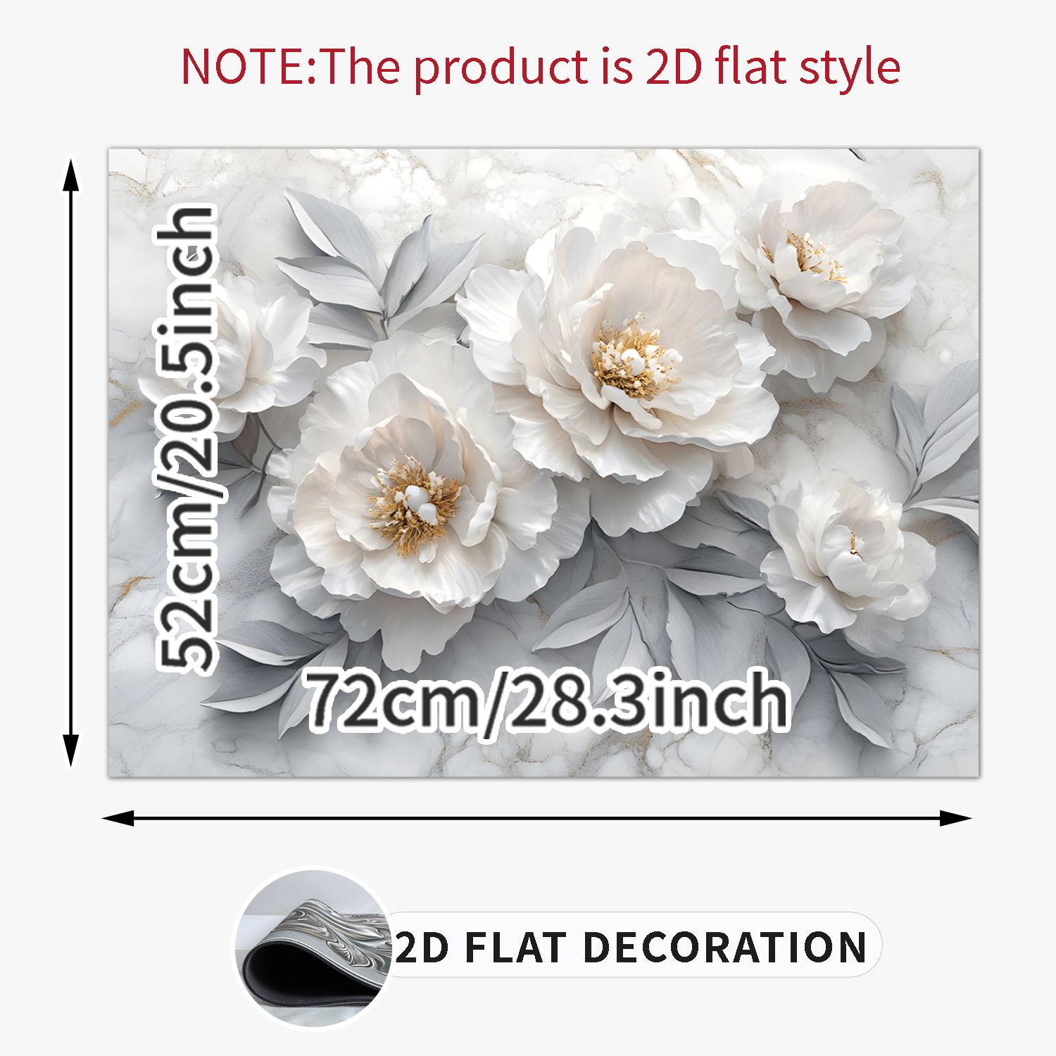 Stove Top Cover for Electric Stove 28 "x 20 ", flowers pattern Heat Resistant Glass Top Stove Cover Protector, Induction Cooktop Protector Stove Top Covers Mat, Kitchen Flat Stove Top Covers