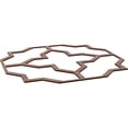 thumbnail image 6 of 33"W x 33"H x 3/8"T Extra Large Laird Decorative Fretwork Wood Ceiling Panels, Walnut, 6 of 10