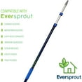 thumbnail image 3 of EVERSPROUT Flexible Microfiber Ceiling & Fan Duster | Bendable to Clean Any Fan Blade | Removable & Washable Brush Head | 17" Ceiling Duster + 12' Pole, 3 of 4