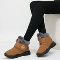 thumbnail image 6 of Ablanczoom Snow Winter Booties Women Ankle Boots with Warm Faux Fur, 6 of 6