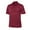 Dark Claret, variant on Monterey Club Men's Lightweight Heather Melange Jersey Golf Polo Shirt #1023