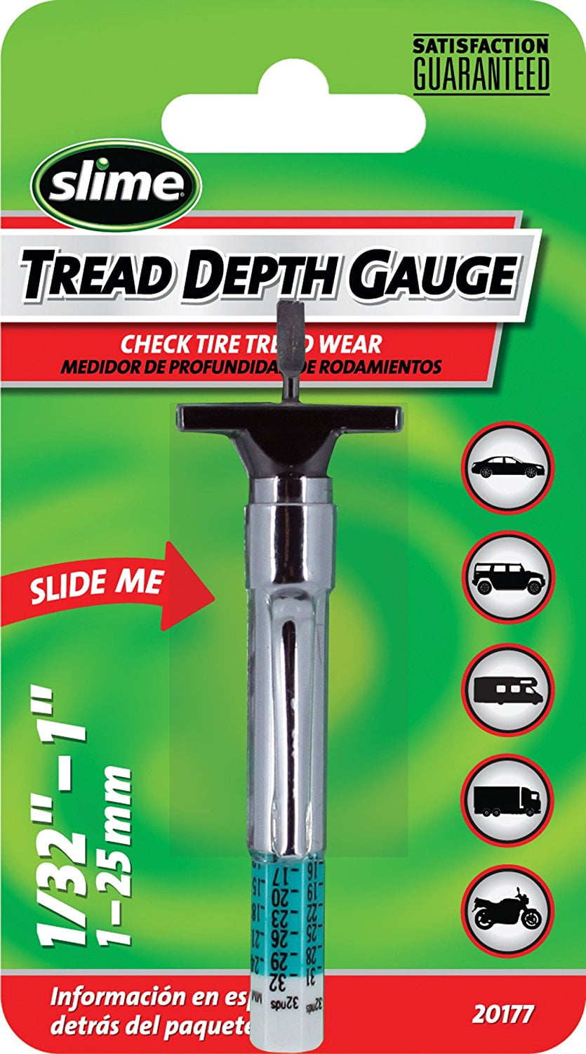 Tyre Tread Depth Gauge Car Truck Motorcycle Trailer Wheel Measuring Tool NYJn$
