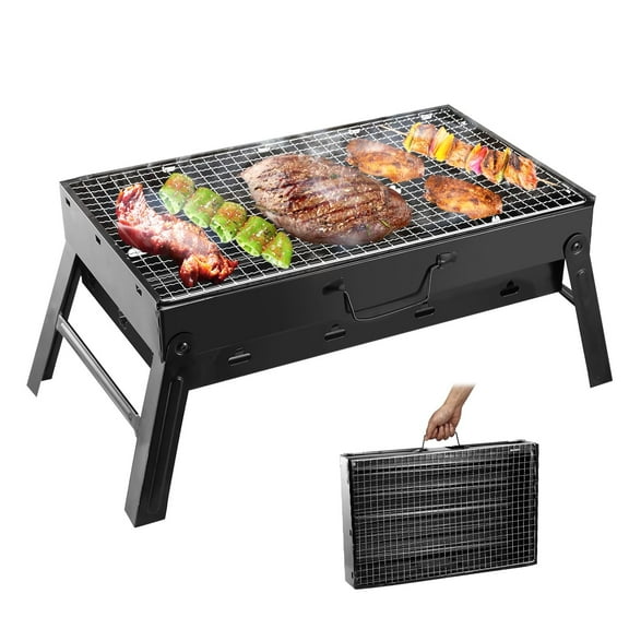 iMounTEK 10" Charcoal Grill, Portable Folding