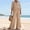 Khaki, variant on NMMUED Linen Pant Sets Women 2 Piece Outfits Linen Lounge Long Sleeve Button Down Shirt and Wide Leg Pants Set Cotton Linen Summer Casual Dressy Linen Sets Women's 2 Piece Casual Sets Green L