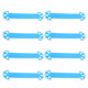 thumbnail image 1 of KAKOWELY 20 broches únicos para servilletas, elegantes anillos para servilletas, adornos para servilletas con forma de copo de nieve, 1 of 5