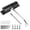 Black, variant on Gustave Automatic Adjustable Door Closer Stainless Steel Safety Spring Soft Close Hinged Doors for Home Office, Easy to Install (White)