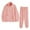 Pink, variant on Women'S Fleece Pajamas Long Sleeve Zip Up Jackets Pants Set Womens Lounge Sets 2 Piece Outfits Winter Soft Pajama Set for Women
