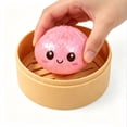 thumbnail image 3 of EGNMCR Stress Relief Toy;Puzzle Stress Relief Toy;Fidget Toy Decompression Big Bun Toy Imitation Of True And False Tool Small Silicone Stress Relieving Release Hand Pinching And Music 10ml Stress Ball, 3 of 5