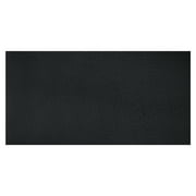 SuperMats Bike Mat with Super Heavy Duty Quality and Commercial Grade Solid Vinyl for Fitness Exercise Protective Flooring Equipment, Black, 30 In. x 60 In.