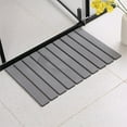 thumbnail image 2 of WMGHA Foldable Stone Bath Mat, Super Absorbent Diatomaceous Earth Mats, Non-Slip 30x40 cm Quick Drying Mat, Compact and Easy to Store Bath Mats for Bathroom, Easy to Clean, 2 of 4
